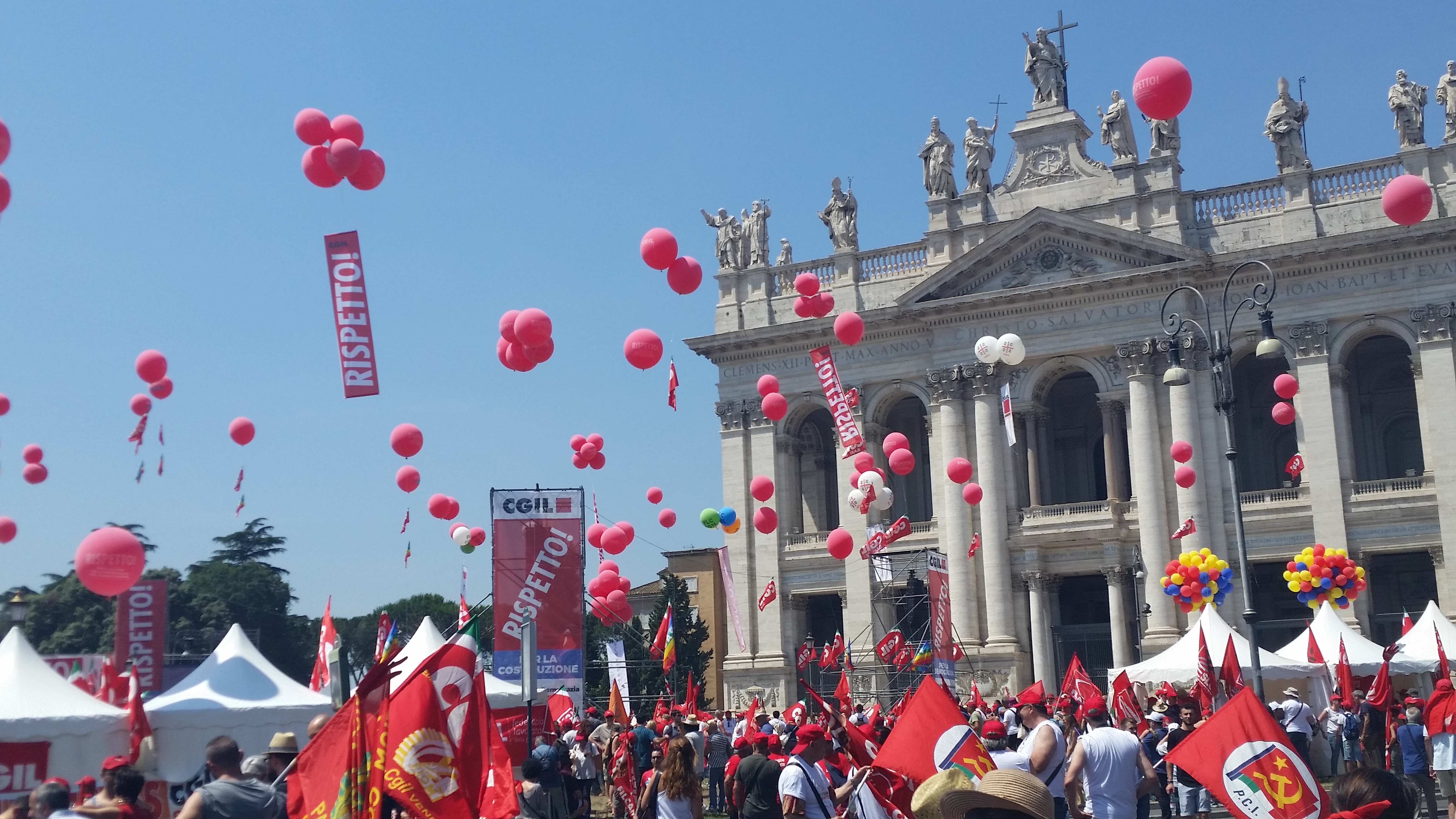 Manifestazione nazionale Cgil: “Hanno avuto paura del voto dei cittadini”