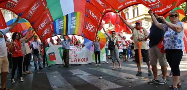 Spi Cgil del Piemonte il 17 giugno a Roma contro il ritorno dei voucher