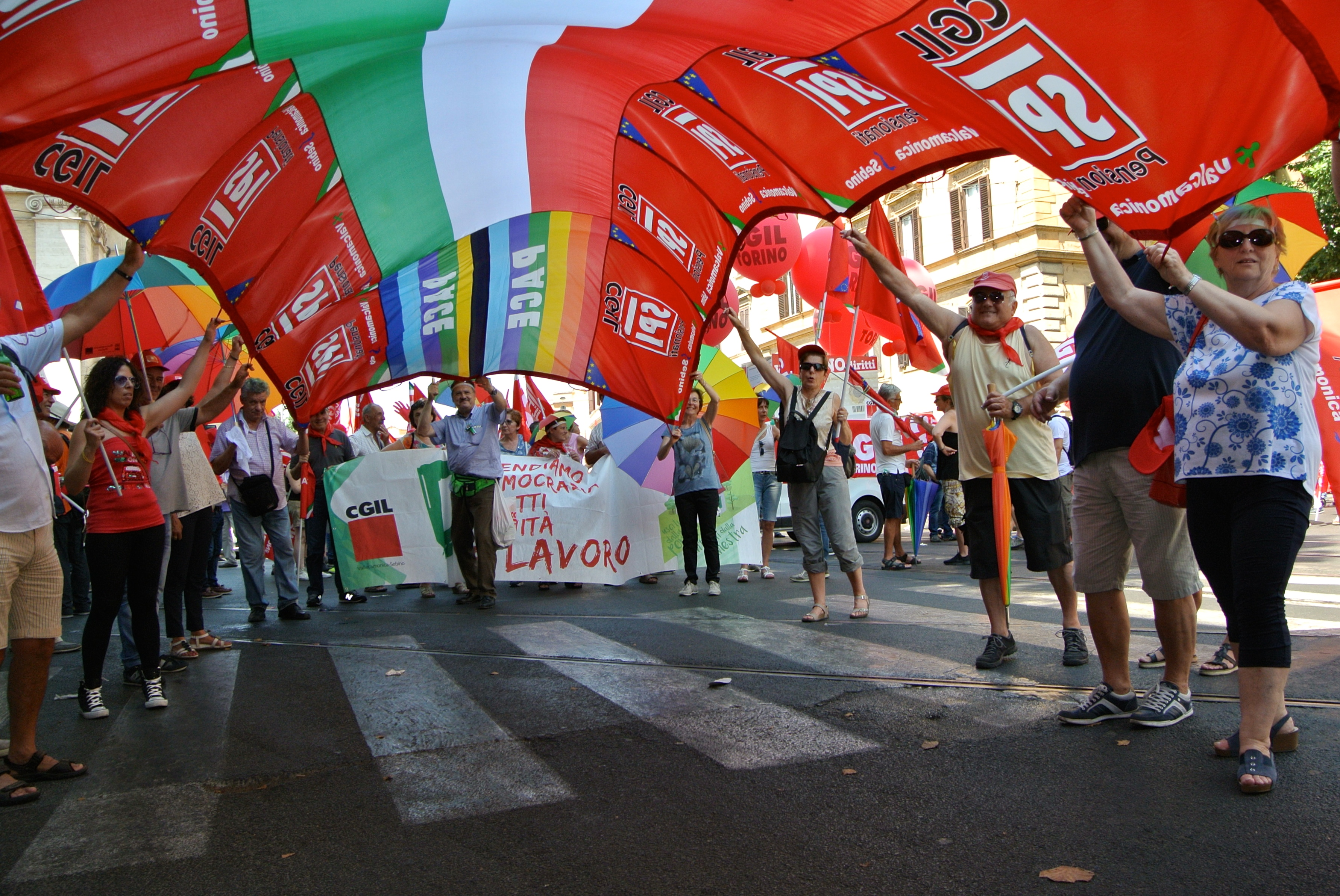 Spi Cgil del Piemonte il 17 giugno a Roma contro il ritorno dei voucher