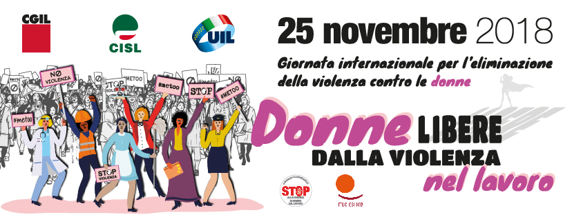 25 novembre giornata internazionale contro la violenza sulle donne