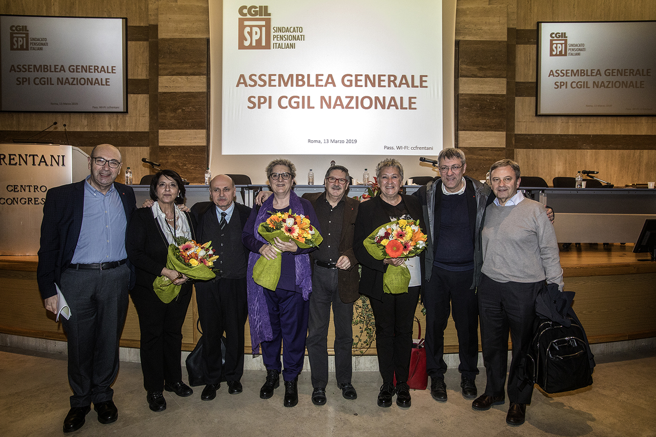Eletta la Segreteria nazionale dello Spi Cgil